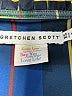 Gretchen Scott Designs Argyle Checkered-gingham Chevron-herringbone Houndstooth Plaid Green 3/4 Sleeve Blouse Size XS - photo 7
