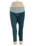 Nike Color Block Teal Active Pants Size 3X - photo 1