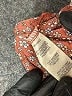 Max Studio Paisley Red Casual Dress Size XS - photo 8