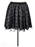Torrid Argyle Black Formal Skirt Size 4X Plus (4) - photo 1