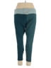Nike Color Block Teal Active Pants Size 3X - photo 2