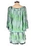 Assorted Brands 100% Rayon Tie-dye Green Teal Romper One size - photo 2