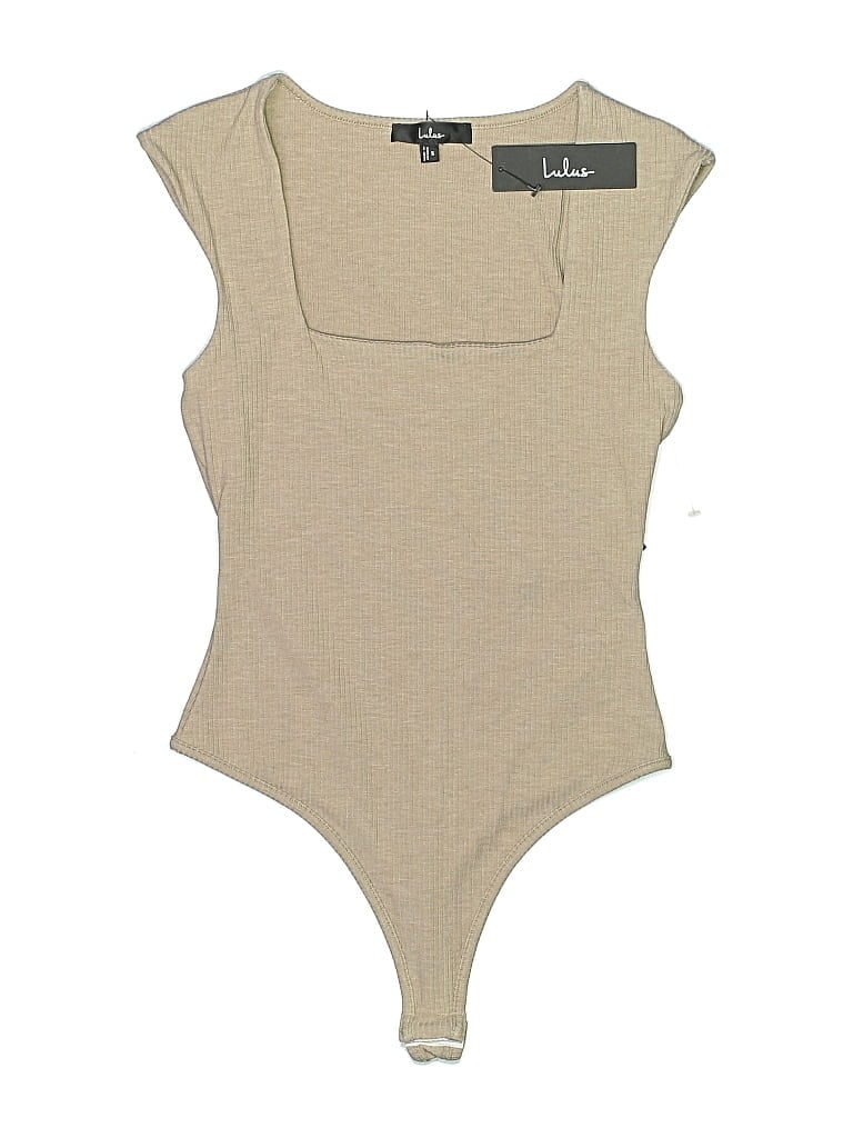 Lulus Bodysuit In Tan