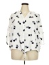 Cure 100% Rayon Ivory 3/4 Sleeve Blouse Size 3XL - photo 1