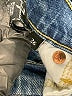 7 For All Mankind Hearts Blue Jeans Size 26 waist - photo 9