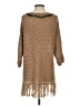Signature Studio 100% Acrylic Tan Poncho Size S - photo 2