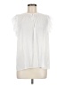 Ramy Brook 100% Polyester White Sleeveless T-Shirt Size M - photo 1