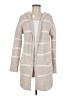 Marled by Reunited 100% Polyester Tan Ivory Cardigan Size M - photo 1