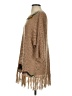 Signature Studio 100% Acrylic Tan Poncho Size S - photo 5
