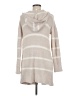 Marled by Reunited 100% Polyester Tan Ivory Cardigan Size M - photo 2