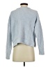 Aeropostale 100% Polyester Solid Blue Pullover Sweater Size S - photo 2