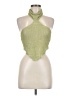Shein Green Tank Top Size 6 - photo 1