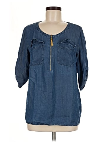 Ellen Tracy 3/4 Sleeve Blouse (view 1)