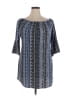 KRISTIN NICOLE Blue 3/4 Sleeve Blouse Size XL - photo 1