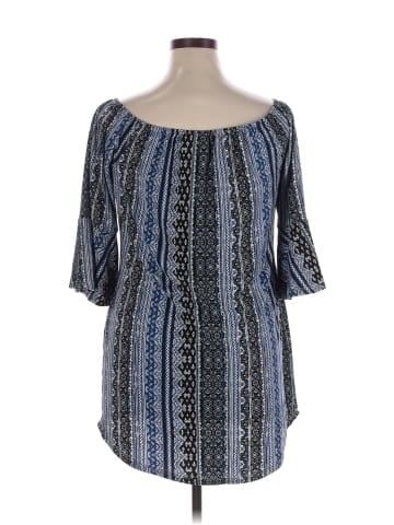 KRISTIN NICOLE 3/4 Sleeve Blouse (view 2)
