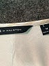 H By Halston 100% Polyester Tie-dye Ivory Sleeveless Blouse Size M - photo 7