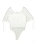 Lulus 100% Polyester White Bodysuit Size S - photo 2