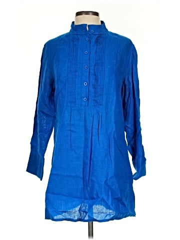 J. Peterman 3/4 Sleeve Blouse (view 1)