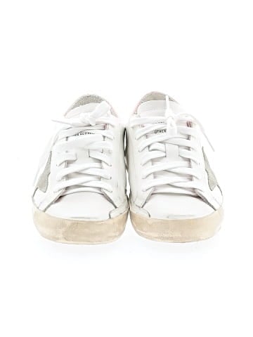 Golden Goose Leather Superstar Sneakers (view 2)