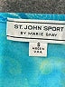 St. John by Marie Gray Teal Short Sleeve Top Size S - photo 7