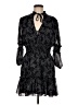 Likely 100% Polyester Paisley Black Cocktail Dress Size 8 - photo 1