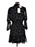 Likely 100% Polyester Paisley Black Cocktail Dress Size 8 - photo 2