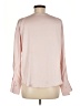 MNG Pink Long Sleeve Blouse Size 6 - photo 2