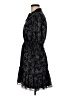Likely 100% Polyester Paisley Black Cocktail Dress Size 8 - photo 5