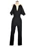Adelyn Rae Solid Black Jumpsuit Size XS - photo 2
