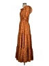 JESSAKAE 100% Polyester Orange Casual Dress Size XS - photo 5