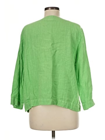 Hot Cotton 3/4 Sleeve Blouse (view 2)