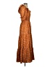 JESSAKAE 100% Polyester Orange Casual Dress Size XS - photo 4