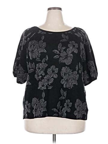 Liz Claiborne 3/4 Sleeve T-Shirt (view 1)
