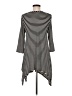 Cha Cha Vente Stripes Black Casual Dress Size M - photo 2
