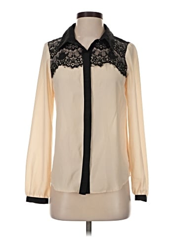 Love 21 Long Sleeve Blouse (view 1)