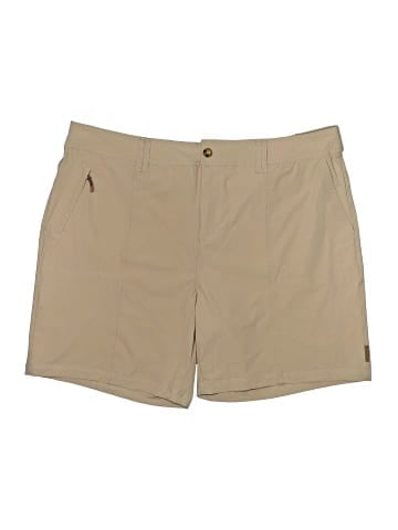ZeroXposur Khaki Shorts (view 1)