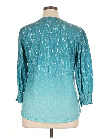 Lomon 3/4 Sleeve Blouse (view 2)