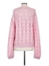 Kittenish Hearts Pink Pullover Sweater Size XS - photo 2