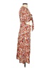 Unbranded 100% Polyester Floral Red Casual Dress Size 5 - photo 4