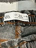 Zara Tweed Gray Jeans Size 9-12 mo - photo 3