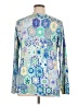 Talbots Print Blue Pullover Sweater Size XL - photo 2