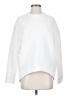 NOBULL Solid White Pullover Sweater Size S - photo 1