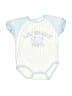 Adidas Blue Short Sleeve Onesie Size M (baby) - photo 1
