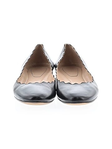 Chloé Leather Lauren Ballet Flats (view 2)