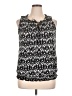 Faded Glory Black Sleeveless Blouse Size 1X - photo 1