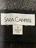 Sara Campbell Solid Black Formal Skirt Size S - photo 4