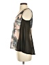 French Connection 100% Polyester Tan Sleeveless Blouse Size 2 - photo 5