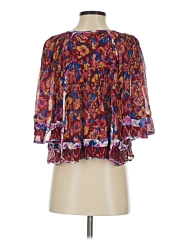 Étoile Isabel Marant 3/4 Sleeve Blouse (view 2)