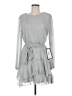 City Studio Gray Casual Dress Size M - photo 1