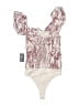 Express 100% Cotton Ivory Bodysuit Size XS - photo 1